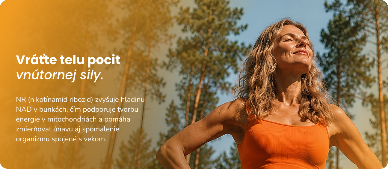 Podporujte svoju energiu na bunkovej úrovni.