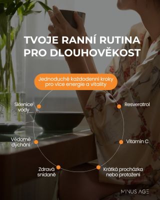 Ráno je chvíle, kdy rozhoduješ o tom, jak se budeš cítit po zbytek dne. 🌤️ Sklenice vody, pár minut klidu a doplněk, který...