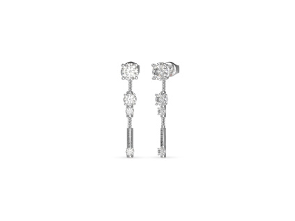 Náušnice Guess JUBE01403JWRHT-U - Minuteka.cz
