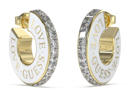 Náušnice Guess JUBE04083JWYGWHT-U - Minuteka.cz