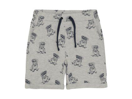 Šortky Grey Melange MINYMO (Veľkosť 98 cm)
