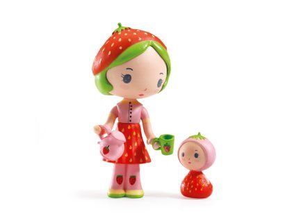 tinyly figurky berry jahodka lila djeco