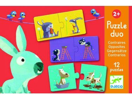 puzzle duo protiklady djeco