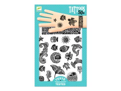 docasne tetovacky polynezia djeco