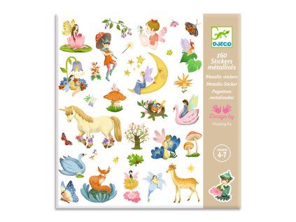 samolepky fantazia 160 ks djeco