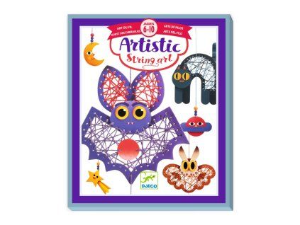 artistic string art noc tkanie djeco