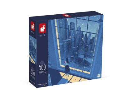 art puzzle nocna obloha 500 ks janod
