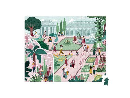 puzzle botanicka zahrada 200 ks janod