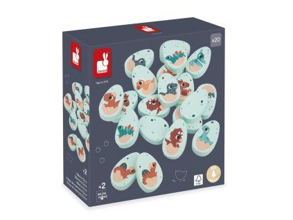 drevene pexeso dinosaury 20 ks janod