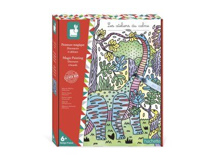 malovanie dinosaurus od 6 rokov janod