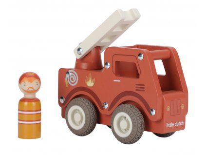 drevene hasicske auto little dutch