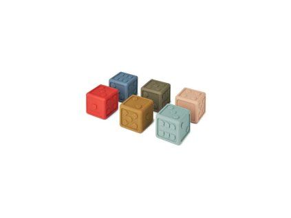 silikonove kocky gloria multi mix liewood