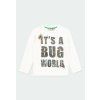 Biele tričko Bug World Boboli (Veľkosť 152 cm)