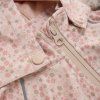 Softshellová bunda so vzorom Peach beige MINYMO (Veľkosť 128 cm)