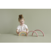 skladacia duha pink little dutch