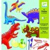 papierove postavicky dinosaury djeco