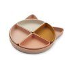 silikonovy deliaci tanier arne cat rose multi mix liewood
