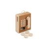 dreveny telefon golden caramel multi mix rufus liewood