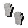 Vlnené rukavice Grey (2-pack) CeLaVi (Veľkosť 3-6 R)