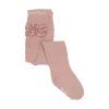 Pančuchy s čipkou Rose Cloud Minymo (Veľkosť 80/86 cm)
