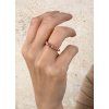 prstienok sparkle dusty pink