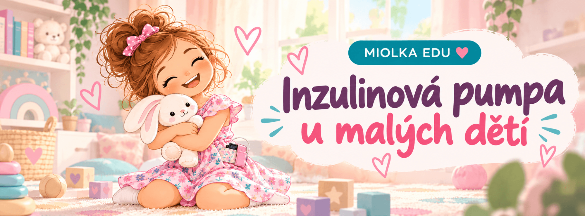 Inzulinová pumpa u malých dětí: jak ji pohodlně nosit?