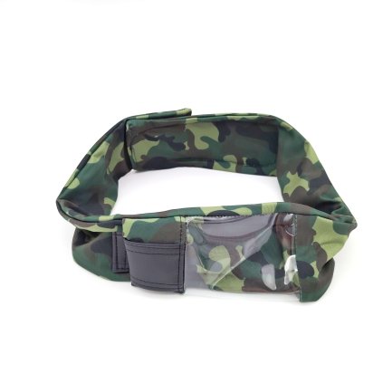 Insulin Pump Belt with Window - Camouflage Green