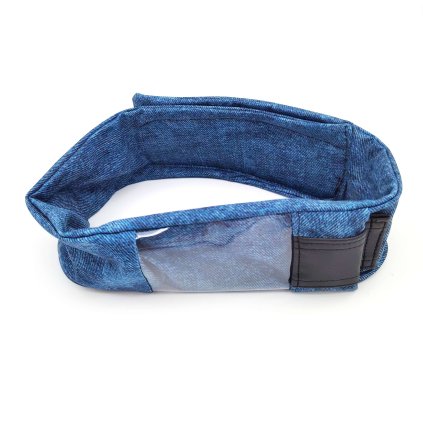 Insulin Pump Belt with Window - Denim Style
