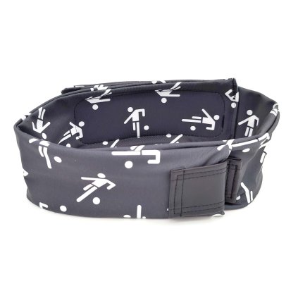 Pás bez okýnka na inzulinovou pumpu - fotbalová energie