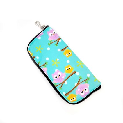 Etui na 2 peny insulinowe - Sowy