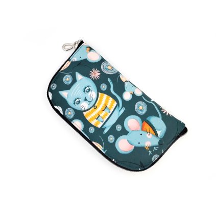 Pouzdro na glukometr - Mňau a písk  Kvalitní česká výroba