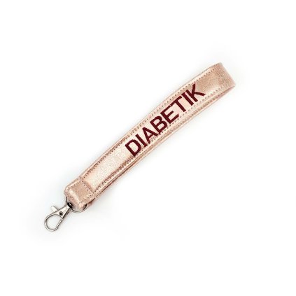 Diabetic Keychain - Champagne