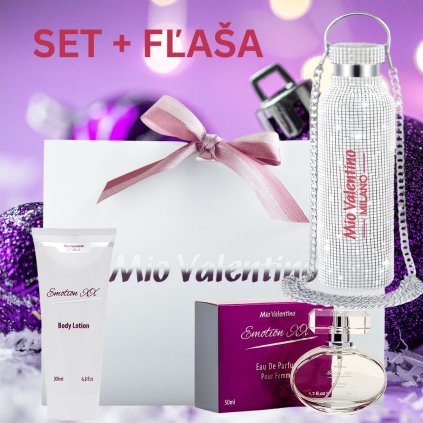 Dárkový set Pour Femme + Million Dreams Fľaša na vodu