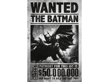 Batman Arkham Origins (Wanted) - plagát - 61x91,5 cm