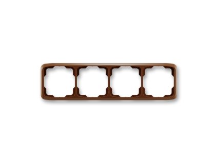 Rámeček 4-násobný hnědý TANGO