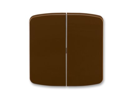 Klapka půlená hnědá TANGO