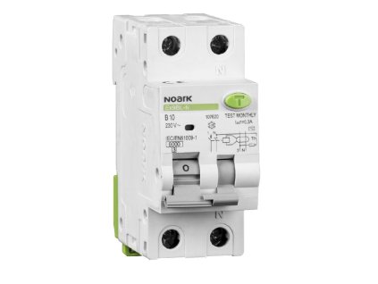 proudový chránič s nadproudovou ochranou B10/2P/30mA 6kA  NEOBJEDNÁVAT!!!!!!!