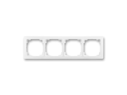 Rámeček 4-násobný bílý SWING L
