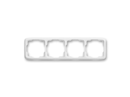 Rámeček 4-násobný bílý TANGO