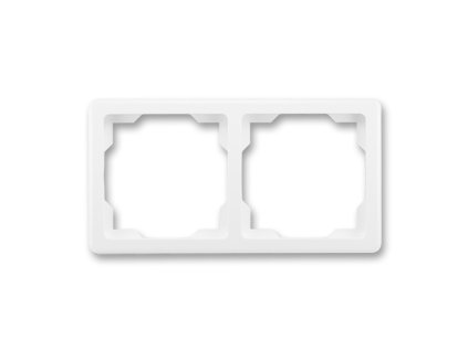 Rámeček 2-násobný bílý SWING