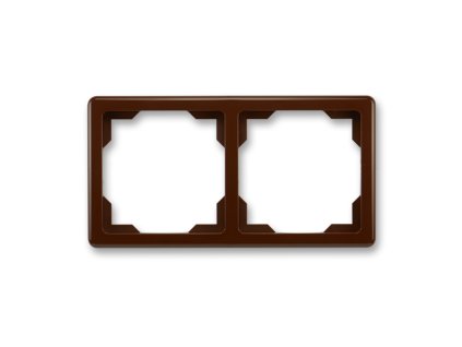 Rámeček 2-násobný hnědý SWING