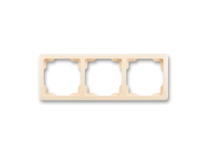 Rámeček 3-násobný krémový SWING