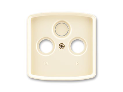 Kryt zásuvky TV+R+SAT slonová kost TANGO