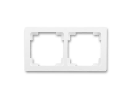 Rámeček 2-násobný bílý SWING L