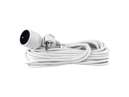 Prodlužovací kabel P0110 1 zásuvka 10m bílý