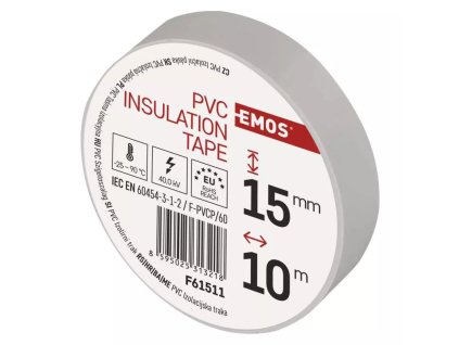 Izolační páska 15mm/10m bílá EMOS