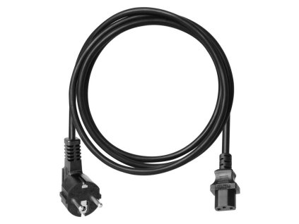 Flexo šňůra k PC 3x0,75mm 1,5m černá