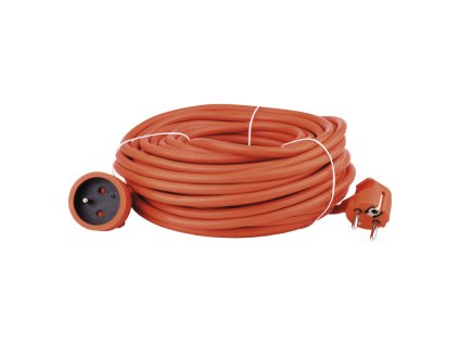 Prodlužovací kabel P01120 1 zásuvka 20m 3x1,5mm oranžový