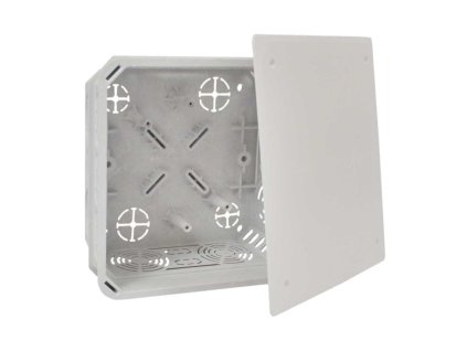 Krabice odbočná KO 125E šedá