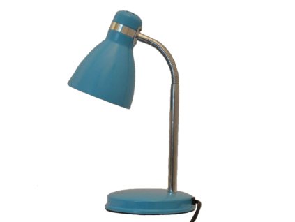 Lampička 604.007 modrá NIPEKO vč. PHE